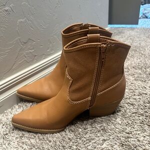 Comfy ankle cowboy boots